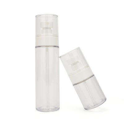 calidad  Customized Empty Plastic Spray Bottles 100ml 50ml 120ml White Color fábrica