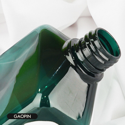 Gel transparente de lujo de la ducha del ANIMAL DOMÉSTICO de la botella del champú y del acondicionador que empaqueta el envase de la tinta de la polimerización en cadena 400ml