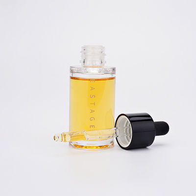 Peso ligero reciclable de la botella plástica líquida del dropper 30ml para el cuidado de piel