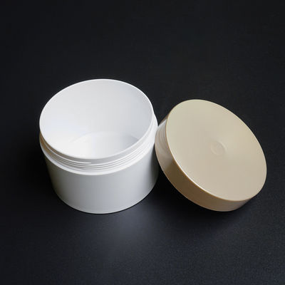 Tarros cosméticos de seda y envases de la pantalla 500ml con los casquillos de la cubierta