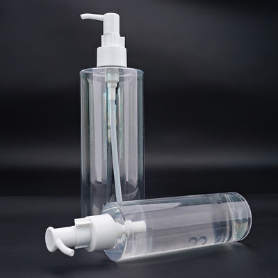 El plástico vacío transparente del aceite de pelo embotella certificaciones de 200ml 400ml QS