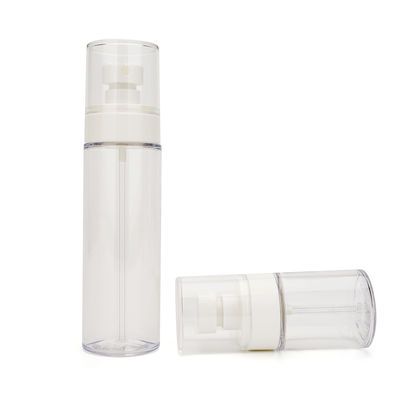 Color blanco plástico vacío modificado para requisitos particulares de las botellas 100ml 50ml 120ml del espray