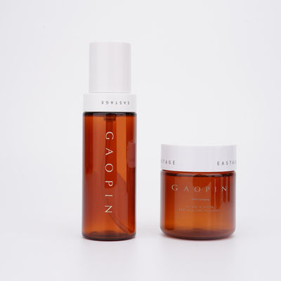 ANIMAL DOMÉSTICO Skincare de Amber Cosmetic Plastic Bottles que empaqueta inodoro no tóxico
