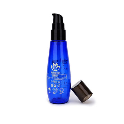 cuidado y belleza de piel azul del envase del ANIMAL DOMÉSTICO de 30ml 120ml que empaquetan la botella plástica de la loción