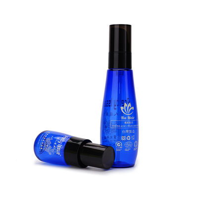 cuidado y belleza de piel azul del envase del ANIMAL DOMÉSTICO de 30ml 120ml que empaquetan la botella plástica de la loción