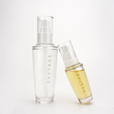 empaquetado cosmético reciclable de la loción de 30ml 120ml transparencia plástica de la botella de la alta