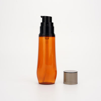 Botellas plásticas de empaquetado cosméticas de la bomba del ANIMAL DOMÉSTICO de los envases 50ml 80ml 110ml del SGS