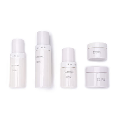 envases de plástico cosméticos de 30g 50ml 80ml 100ml/botella blanca de la bomba de la loción