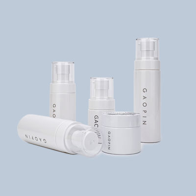 Botella plástica reciclada de Skincare de las botellas 50ml 80ml de la bomba vacía de la loción