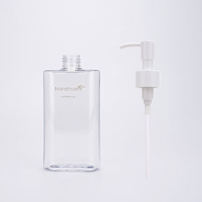 Envases cosméticos del plástico transparente de Skincare 200ml para el aceite del removedor
