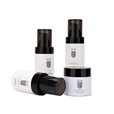 botellas plásticas de la loción de 30ml 50ml con insípido descolorido de la bomba