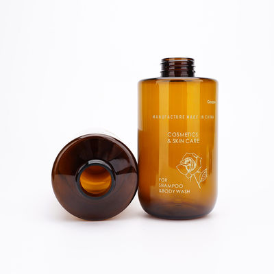 Amber Plastic Shampoo And Conditioner embotella 300ml 400ml 500ml 600ml