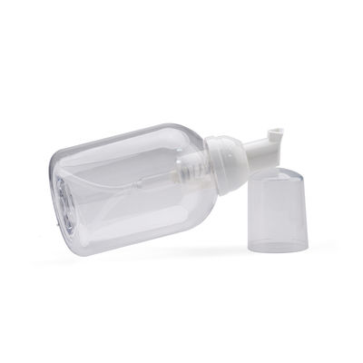 El OEM redondo del ANIMAL DOMÉSTICO de la espuma plástica 200ml de la botella cosmética de la bomba aceptó
