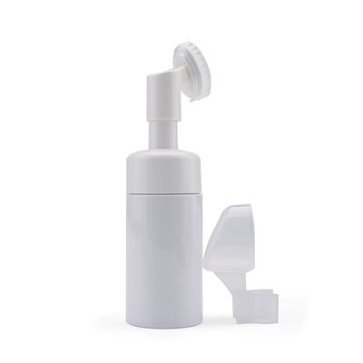 Botella modificada para requisitos particulares de la bomba de la espuma del ANIMAL DOMÉSTICO 100ml con el cepillo del silicón