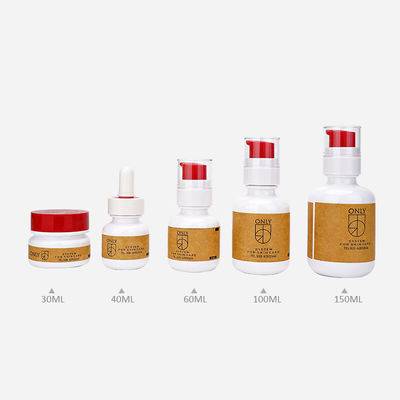 Botella redonda de la loción de 150ml 250ml que empaqueta la muestra del tarro de la crema de PETG 60ml 100ml libremente