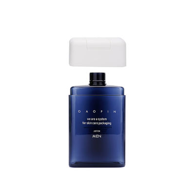 50ml - botellas plásticas del champú 250ml con forma cuadrada de la bomba