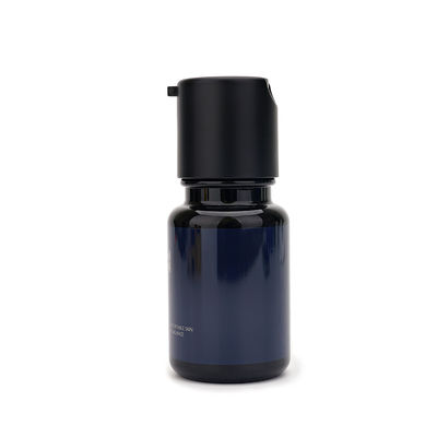 Bomba de prensa azul botellas plásticas 120ml Logo Customized de la loción de 4 onzas