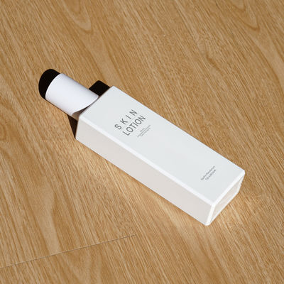La cara que aprieta el plástico vacío de PETG embotella 250ml para la crema del cuidado de piel de la tinta