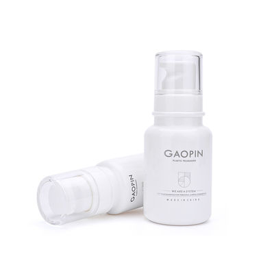 Tarro de empaquetado cosmético 15ml 40ml de la crema de cara de la botella plástica de la loción de Skincare