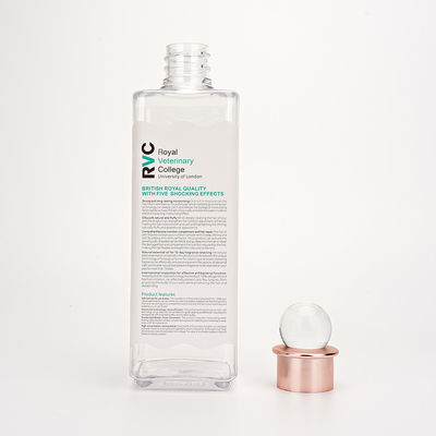 Botellas plásticas modificadas para requisitos particulares del ANIMAL DOMÉSTICO vacío 500ml con los tapones de tuerca