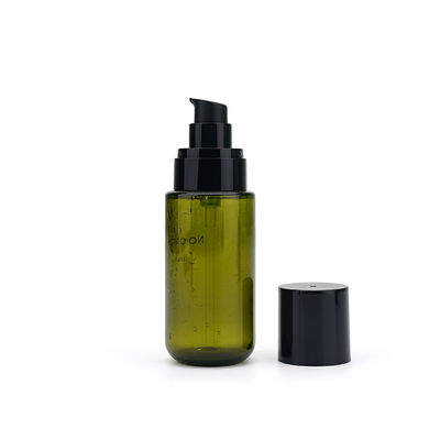 la botella plástica de la loción de 30ml 180ml fijó propósito multi del tarro poner crema de la tinta