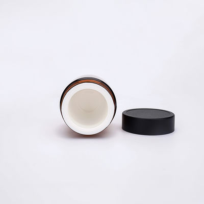 ACARICIE las botellas vacías 30g 50g Brown Skincare de Skincare que empaqueta con el tapón de tuerca