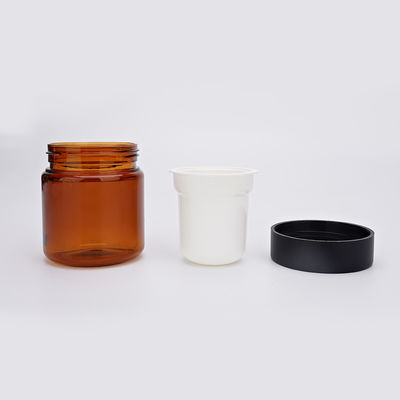ACARICIE las botellas vacías 30g 50g Brown Skincare de Skincare que empaqueta con el tapón de tuerca