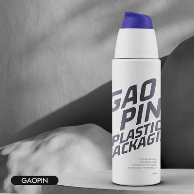 La bomba plástica vacía de lujo 4.05OZ embotella la anchura de 42.53m m