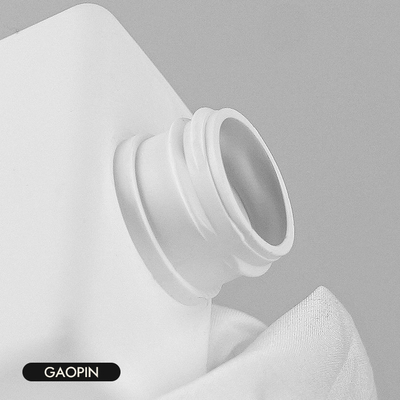 botellas plásticas de la loción del champú de la bomba del HDPE blanco de encargo blanco del color de 60ml 300ml 350ml 750ml