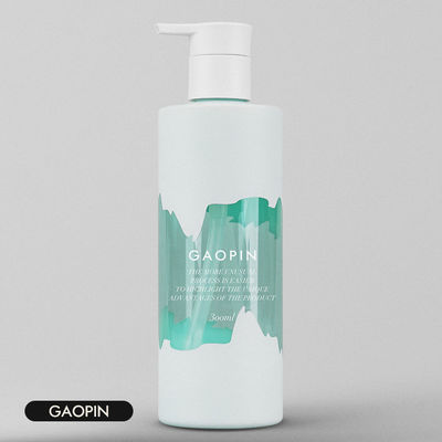 Botellas plásticas del champú de Matte Finish 200ml con la cabeza Logo Custom de la bomba