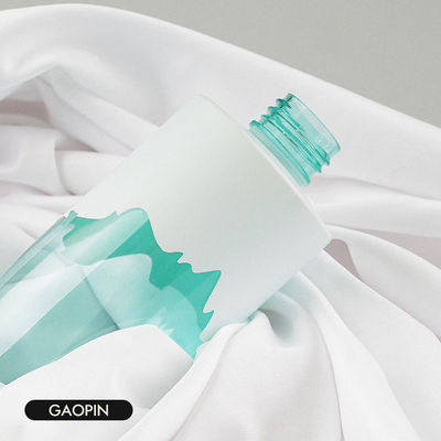 Botellas plásticas del champú de Matte Finish 200ml con la cabeza Logo Custom de la bomba