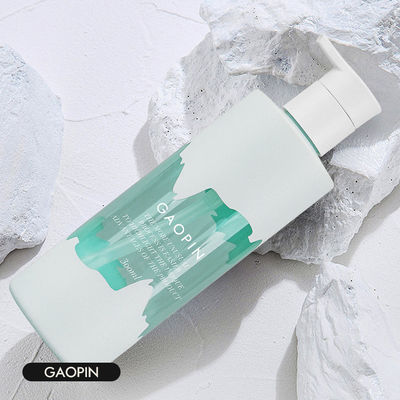 Botellas plásticas del champú de Matte Finish 200ml con la cabeza Logo Custom de la bomba