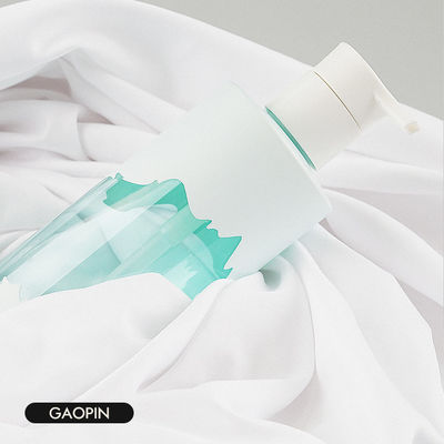 Botellas plásticas del champú de Matte Finish 200ml con la cabeza Logo Custom de la bomba